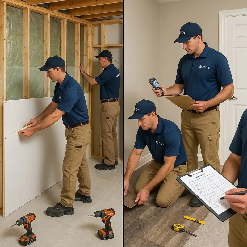 Repairs and Reconstruction process in Worthington Hills, KY